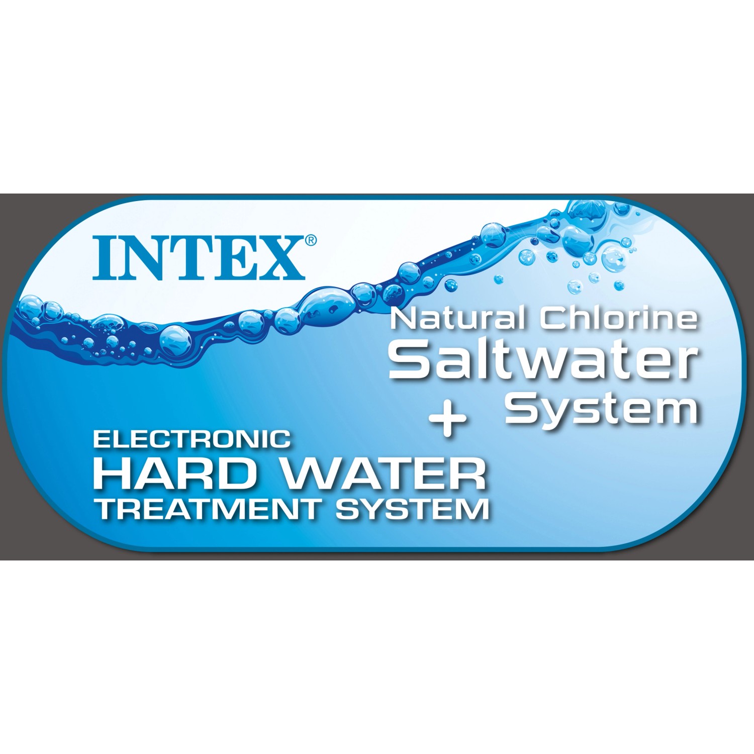 Intex PureSpa: Detailaufnahme des Salzwassersystems zur Wasseraufbereitung.