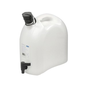 Enders Wasserkanister 10 l mit Ablasshahn und Auslaufrohr für Camping & Outdoor.