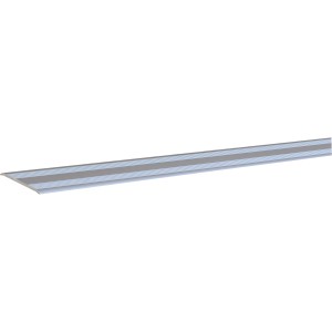 Bewegungsprofil simple-fix 23 elox. Alu Selbstklebend 28 x 2 x 900 mm Inox