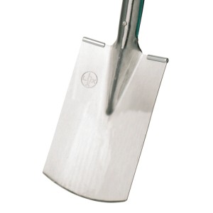 LUX-TOOLS Spaten Comfort Stahl 85 cm mit Trittschutz