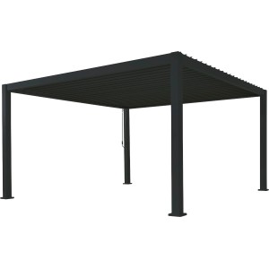Best Freizeitmöbel Terrassenüberdachung Cadiz 360 cm x 360 cm x 250 cm