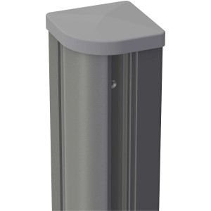 GroJa Variabler Pfosten zum Aufdübeln 9 cm x 9 cm x 190 cm DB701