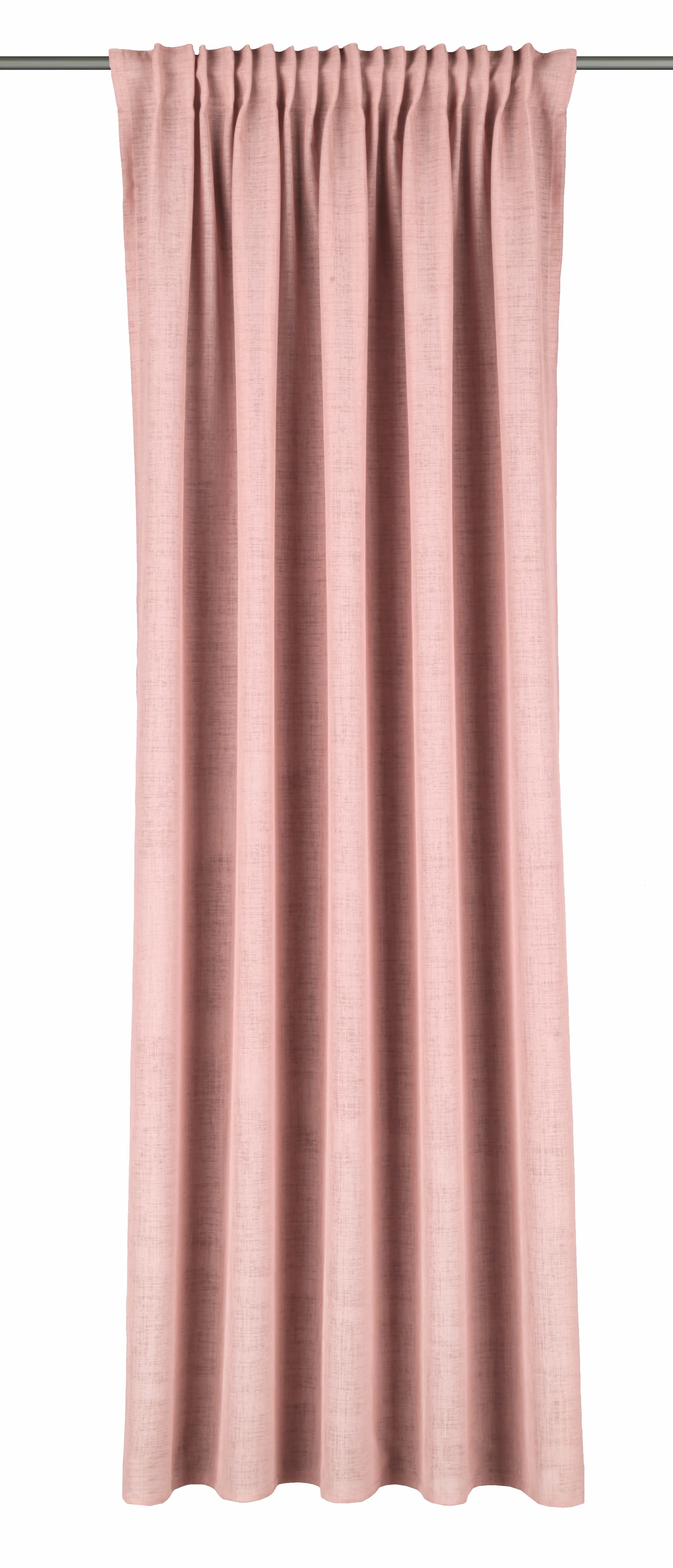 Schlaufenschal mit verdeckten Schlaufen Uni Rosé 300 cm x 140 cm kaufen