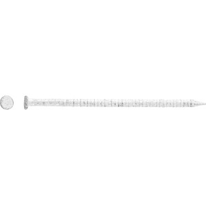 Weißer LUX Paneelstift, 1,8x25mm, für Holz- und Kunststoffpaneele, 100er Set.