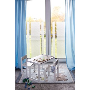 d-c-fix Static Windows Stripes Ava Klebefolie am Fenster für Sichtschutz.