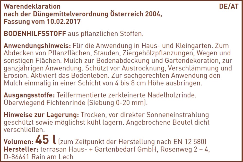 GROW by OBI Rindenmulch fein, 45l kaufen bei OBI