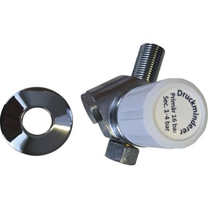 Druckminderer mit Integriertem Schmutzfilter Messing Verchromt 21 mm (1/2")