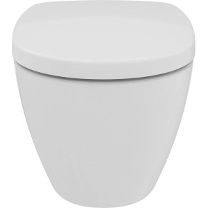 Ideal Standard Connect WC-Paket AquaBlade, weißes Wand-WC mit Softclose-Sitz.