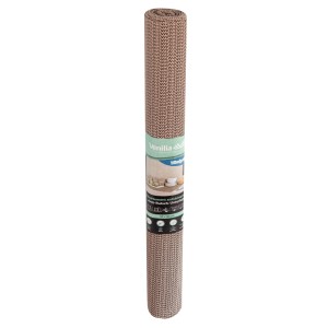 Venilia Venigrip Anti-Rutsch Unterlage, 50x150cm, Taupe, gerollt.