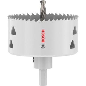 Bosch Lochsäge Multi Material mit Aufsteckhalter Ø 83 mm x 40 mm Silber