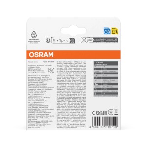 Osram LED Kerze E14 Filament 4 W 470 lm Klar 3er-Set
