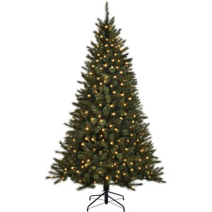 Beleuchteter, künstlicher Weihnachtsbaum Toronto von Black Box Trees, 155 cm hoch.