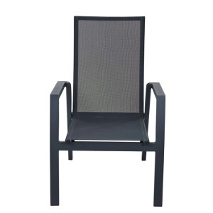 Siena Garden Sessel Valencia Comfort Plus 98 x 65 x 67 cm Anthrazitgrau Matt