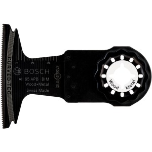 Bosch Tauchsägeblatt AIZ 65 BB für Holz und Metall, 65 mm, Zubehör für Multifunktionswerkzeuge.