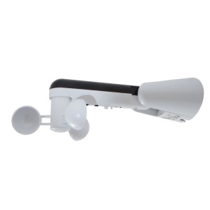 Windsensor für Markisen, mit Windrädern und Lichtsensor, zur Steuerung von Vollkassettenmarkisen.