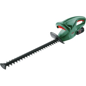 Bosch Akku-Heckenschere EasyHedgeCut mit 18V Akku, grün/schwarz. Ideal für Heckenpflege.