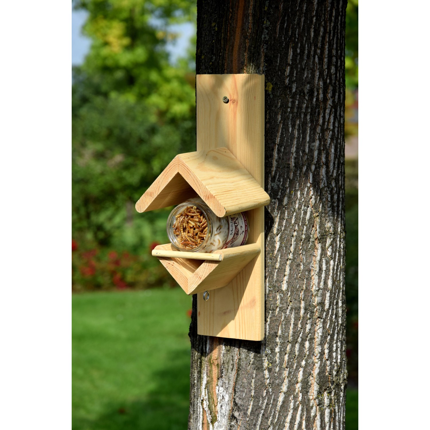 Halter für Vogelfutter im Glas kaufen bei OBI