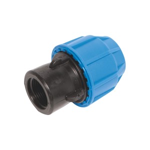 LUX-TOOLS Anschlussverschraubung für PE-Rohre Ø 25 mm x 24,1 mm (Rp 3/4")