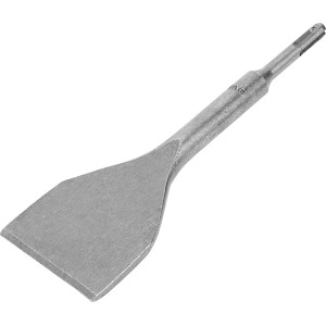 LUX Fliesenmeißel Professional SDS-Plus, 75 mm breit, zum Entfernen von Fliesen.