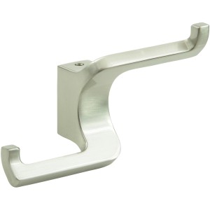 Siro Haken 2377 Metall Edelstahlfarbig Glänzend Lochabstand 16 mm