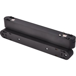 Brilliant Adapter Click & Shine, schwarz, für Schienensysteme zur flexiblen Ausrichtung von LED-Spots.