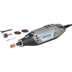 Dremel Multi 3000-5 Multifunktionswerkzeug mit Zubehör für präzises Arbeiten.