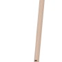 Offner Rechen mit Stiel, Gartenrechen mit 16 Zinken und Eschenstiel für Gartenarbeiten.