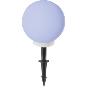 LED-Dekokugel Ballao RGB, Ø 40 cm, für den Garten. Gartenstrahler mit Farbwechsel.
