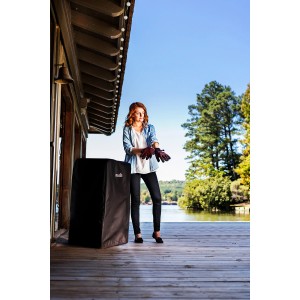 Char-Broil Schutzhülle für digitalen Smoker, robust und wetterfest.