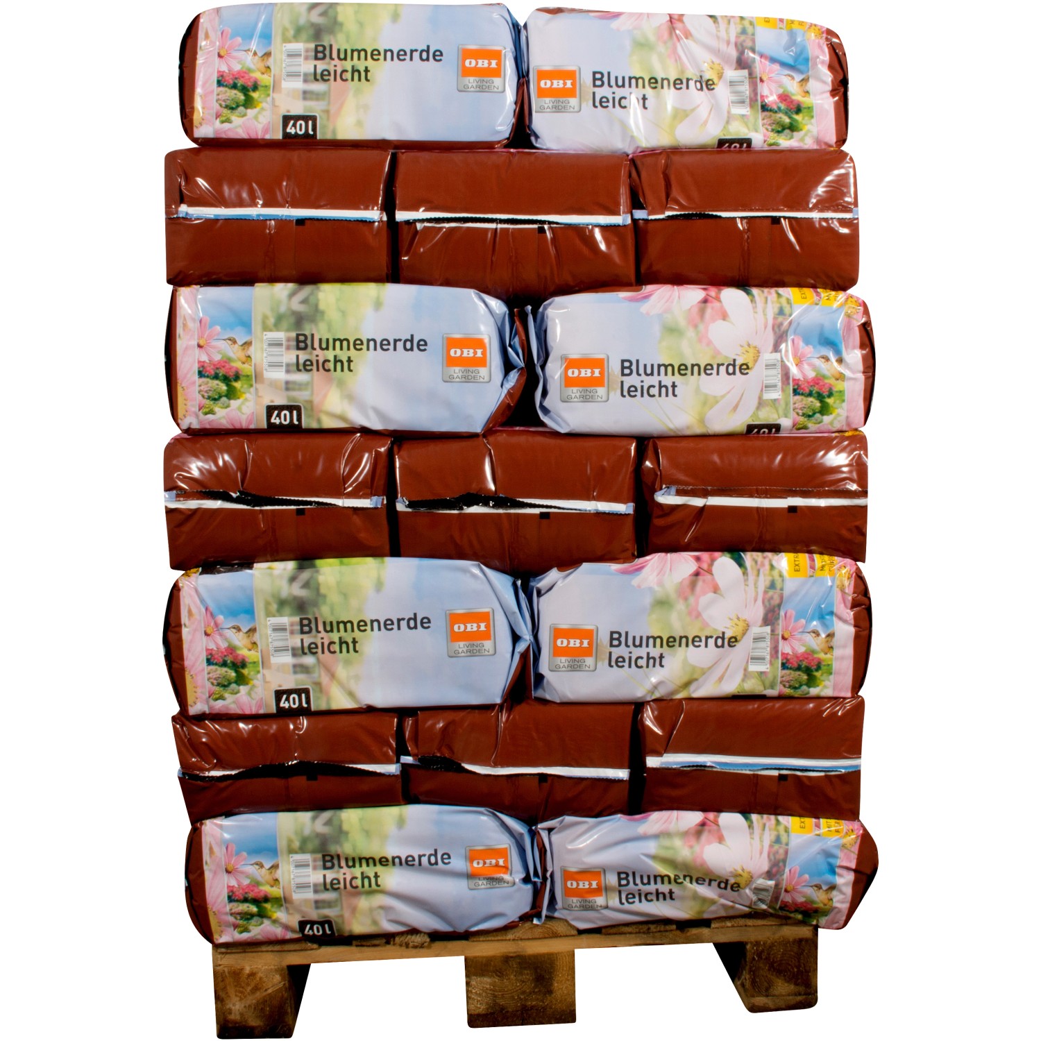 OBI Blumenerde leicht 2.240 l (56 x 40 l) 1 Palette kaufen bei OBI