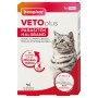 Beaphar Vetoplus Parasitenhalsband für Katzen, weiß, 35 cm, zum Schutz vor Zecken, Flöhen und Mücken.