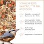 Supravit Balkonfutter für Wildvögel: Schalenfreie Mischung aus Kernen & Nüssen mit Kleiber. Energiereich, ideal für Winter.