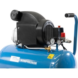 Güde Kompressor-Set 301/10/50, 12-teilig, mit Manometer und Druckminderer.