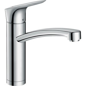 Hansgrohe Logis Küchenarmatur für Vorfenster, Chrom, Einhebelmischer mit schwenkbarem Auslauf.