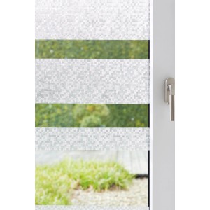 d-c-fix Static Windows Stripes Sunrise, 45x200cm, Klebefolie mit Schimmereffekt für Fenster.