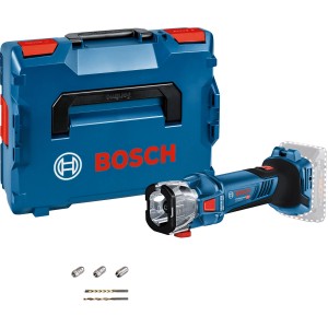 Bosch Professional Akku-Rotationswerkzeug GCU 18 V-30 mit Zubehör und Koffer.