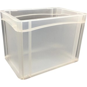 Eurobox-System Box Vollwand 30 x 20 x 22 cm Transparent