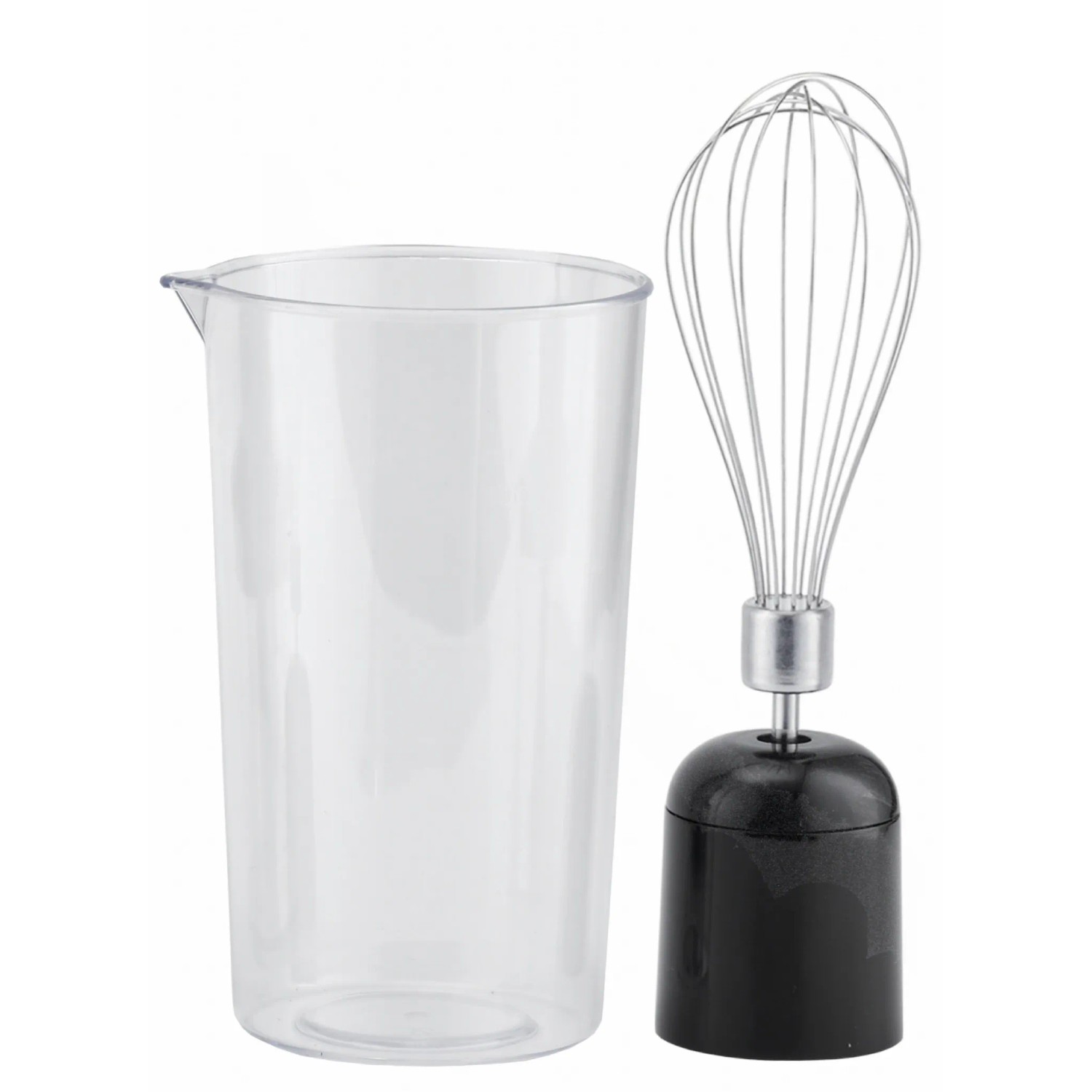 Silva Homeline Stabmixer-Set: Schneebesen-Aufsatz und Messbecher (700ml).