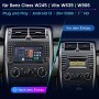 Junsun Autoradio für Mercedes-Benz: Vorher-Nachher im Armaturenbrett. Modernes Android Touchscreen Radio mit Apps.