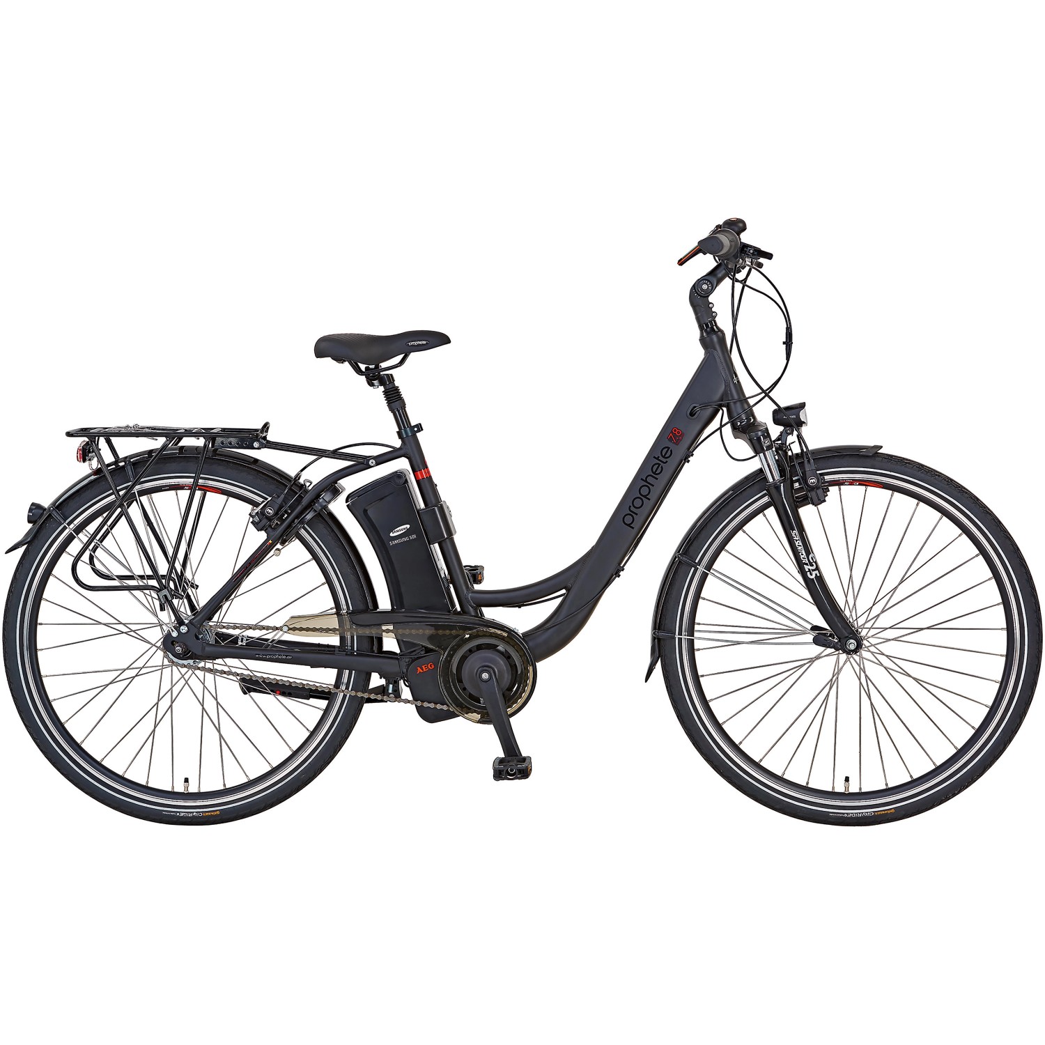 Prophete Alu-city E-bike 28 140 Km Reichweite Prophete E-Bike Alu-City 28" AEG mit Rücktritt Navigator 7.8 kaufen bei OBI