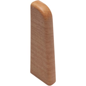 OBI Endstück Kirsche, 2er-Set, 60 mm x 20 mm, für Sockelleisten, Laminat & Parkett Zubehör.