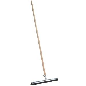 Bürstenmann Wasserschieber mit Holzstiel 45 cm x 130 cm