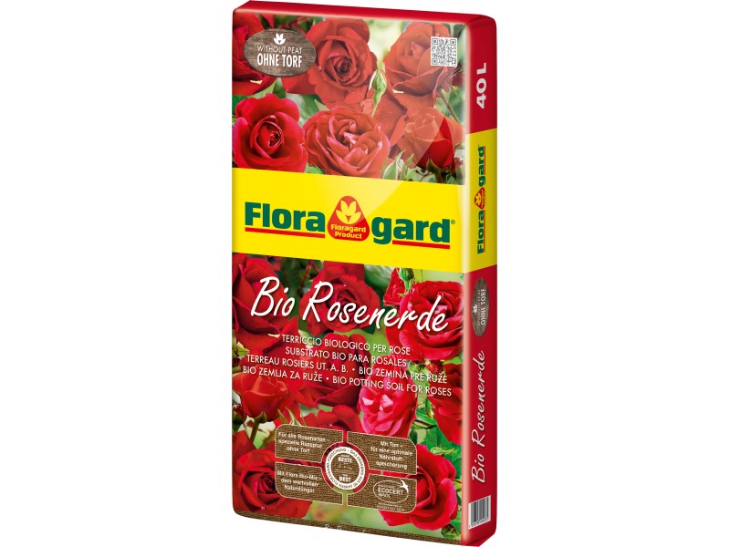 Floragard Bio Rosenerde ohne Torf 1 x 40 l kaufen bei OBI