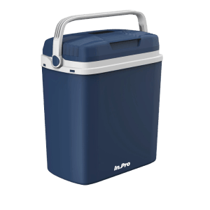 In.Pro Kühlbox IP-KB24 Thermoelektrisch 12/230 V Fassungsvermögen 20 l Blau