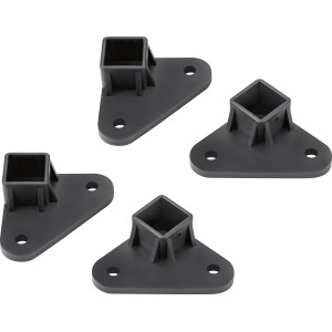 Fußkappen für Pavillon Pontino 63 mm x 63 mm