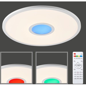 LED-Deckenleuchte Agneta Ø 60 cm Weiß