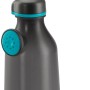 Gardena Soft-Drucksprüher 0,45 l, graue Sprühflasche mit Brausekopf und Tropfdüse für Setzlinge.