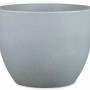 Siena Garden Pflanzgefäß Bristol, Stein-Grau, Ø 30 cm. Blumentopf in Steinoptik.