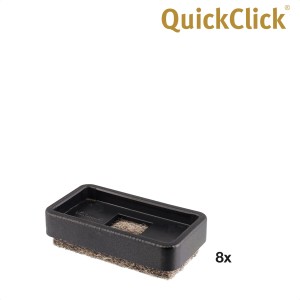 Wagner Ersatzgleiter-Set QuickClick String EH7710 31 mm x 17 mm Braun 8-tlg.