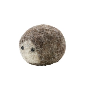 Graue Hunter Katzenspielzeug Nara Maus aus Wolle, 6 cm, für Intelligenzspiele.